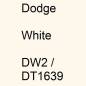 Preview: Dodge, White, DW2 / DT1639.